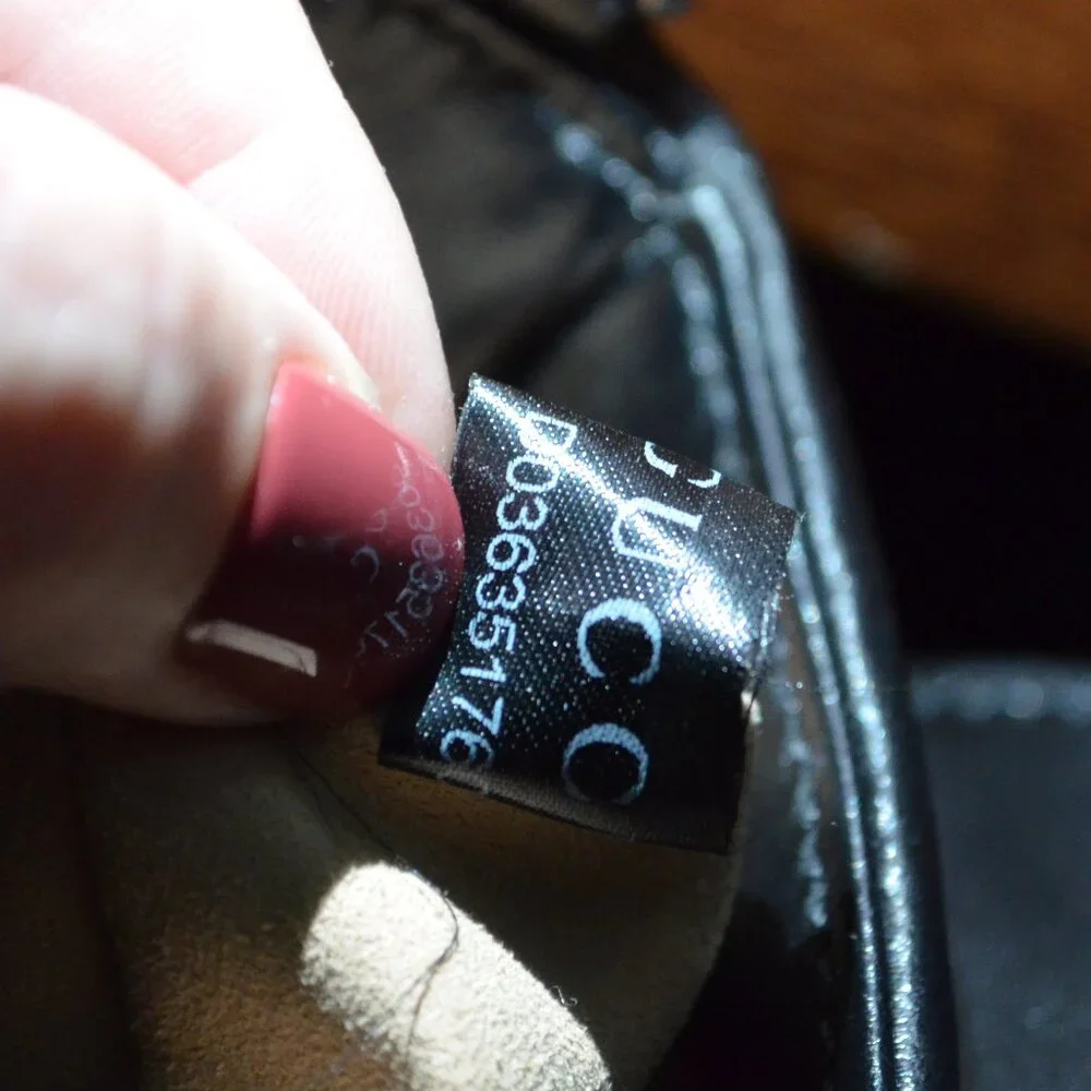 New Gucci GG Black Quilted Marmont Top Handle Shoulder Handbag - Picture 12 of 14